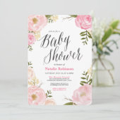 Garden Baby Shower Invitation (Standing Front)