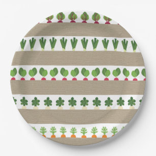 Garden Beds Paper Plates