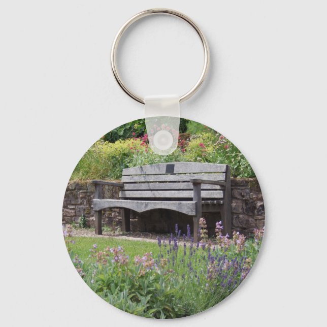 Garden Bench Keychain (Front)