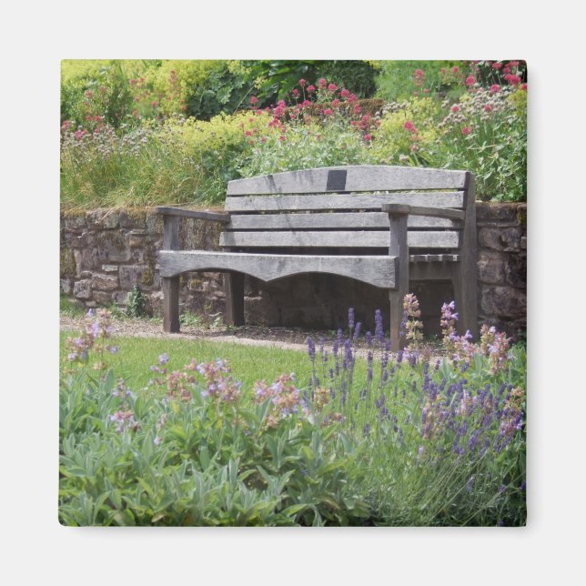 Garden Bench Magnet (Front)