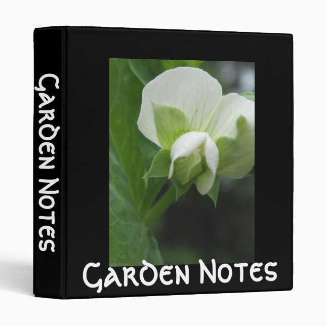 Garden Binder for Gardener's Notes or Daily Diary (Front/Spine)