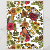 Garden birds and flowers 1 (Front)