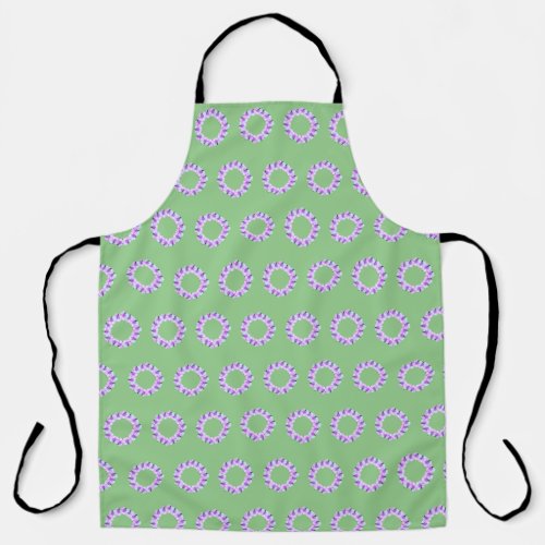 Garden bliss Apron with floral pattern 
