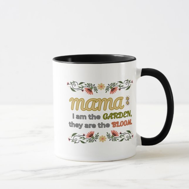Garden & Bloom MaMa  Mug (Right)