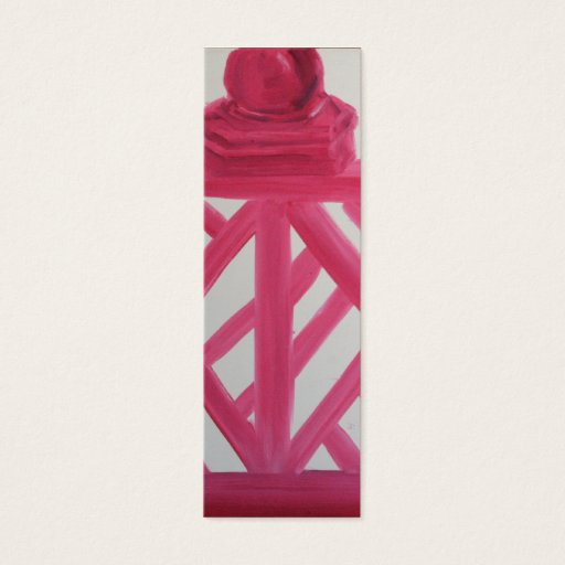 Customizable GARDEN BOOKMARK BUSINESS CARD