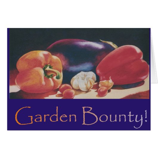 Garden Bounty Cards (Front Horizontal)