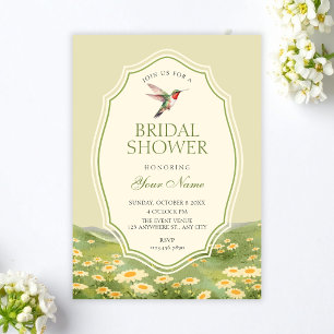 Garden bridal shower invitation