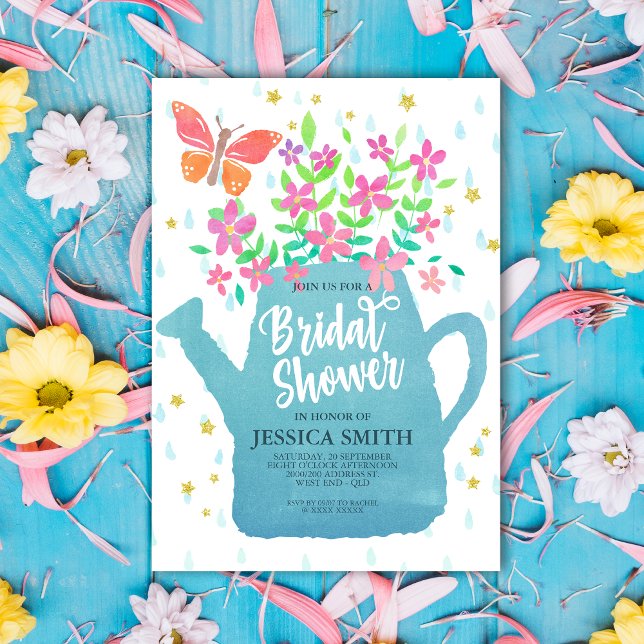 Garden Bridal Shower Theme Invitation (Creator Uploaded)