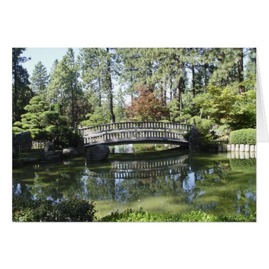 Garden Bridge Card (Front Horizontal)