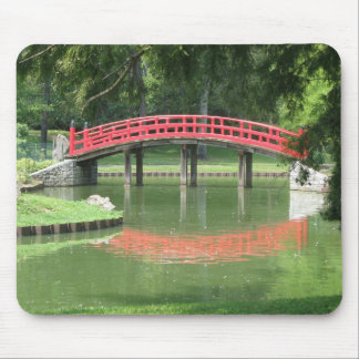 Garden Bridge Mouse Pad