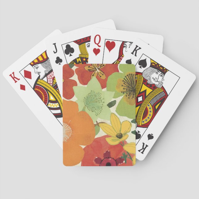 Garden Brights Poker Cards (Back)