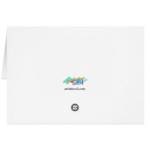 Garden Buddha (Blank Photo Card) (Back Horizontal)