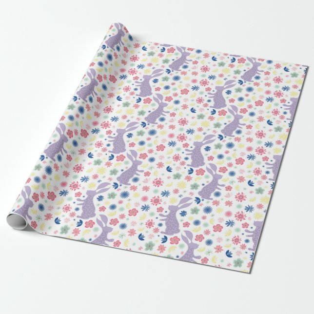 garden buddies wrapping paper (Unrolled)