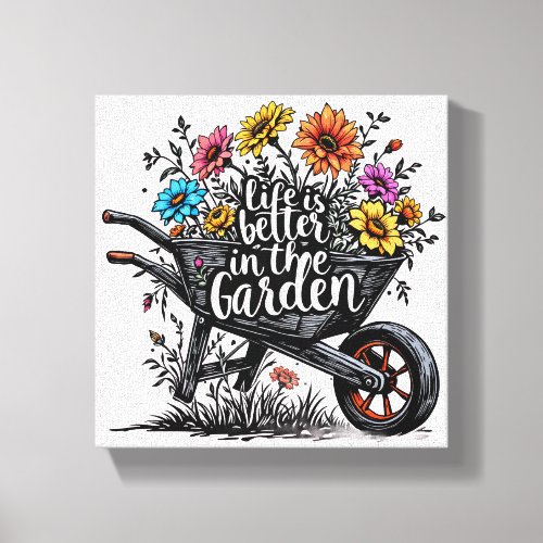 Garden Canvas Print