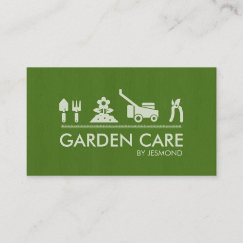 Garden Care Business Card
