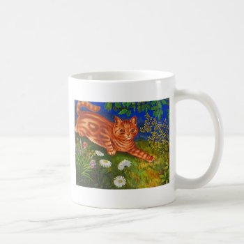 Garden Cat Artwork By Louis Wain Coffee Mug by artisticcats at Zazzle