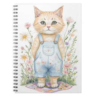 Garden Cat Notebook or Journal