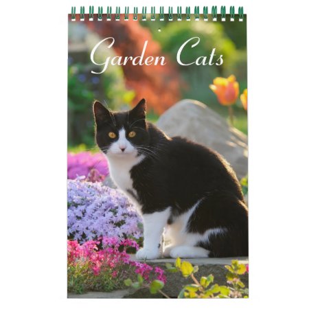 Garden Cats - Size Small Calendar