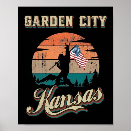 Garden City Kansas Poster