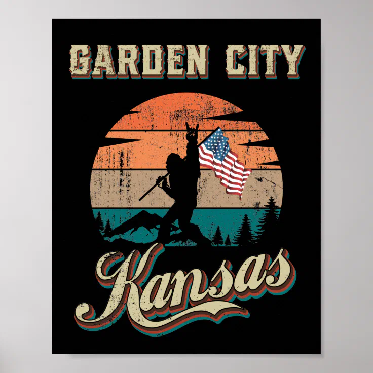 Garden City Kansas Poster Zazzle