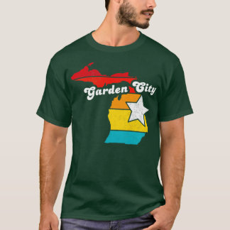 Garden City Michigan Vintage Distressed Souvenir 2 T-Shirt