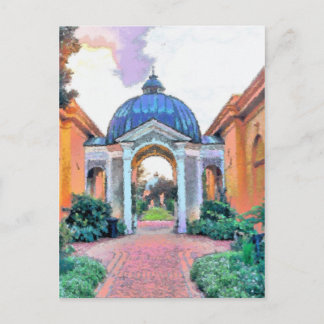 Garden, City Park, New Orleans Postcard