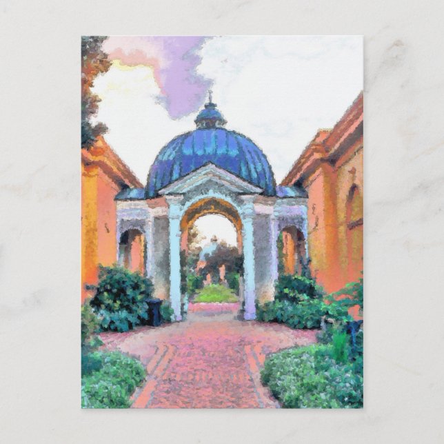 Garden, City Park, New Orleans Postcard (Front)