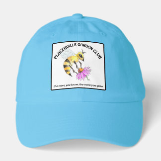 Garden Club caps with Bee design