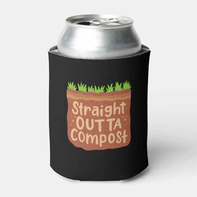 Garden Compost Gift Can Cooler (Can Front)