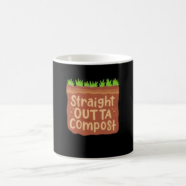 Garden Compost Gift Coffee Mug (Center)