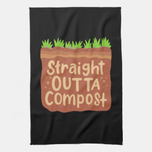 Garden Compost Gift Kitchen Towel