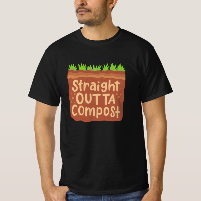 Garden Compost Gift T-Shirt (Front)
