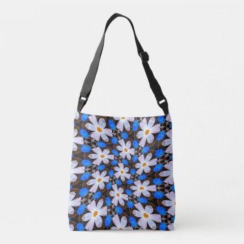 Garden Cosmos Patterns Crossbody Bag