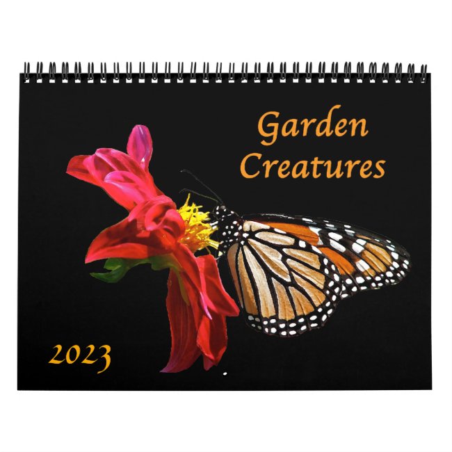 Garden Creatures 2023 Animal Nature Calendar