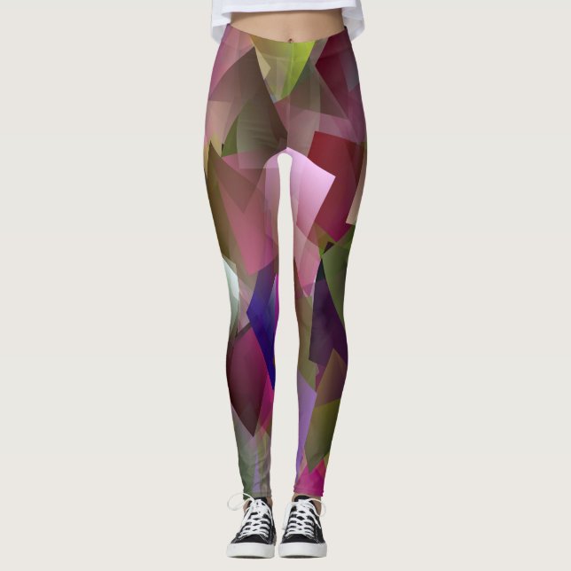 Garden Cubes... Leggings (Front)