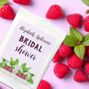 Garden Dahlia Bridal Shower Lemonade Drink Mix