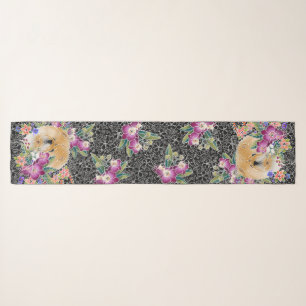 GARDEN DANCE CHOW - 16x72 Chiffon scarf