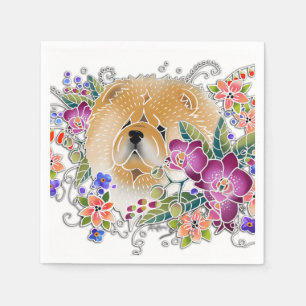 GARDEN DANCE Chow - Paper napkins