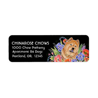 GARDEN DANCE CHOW - Return Address Labels Customiz