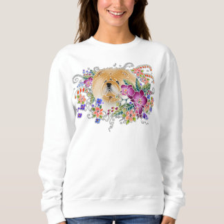 GARDEN DANCE CHOW Sweatshirt -best on dark/white