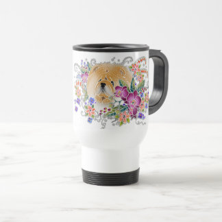 GARDEN DANCE Chow travel mug