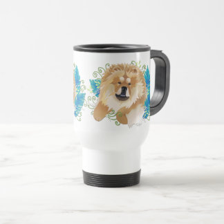 GARDEN DANCE Chow travel mug