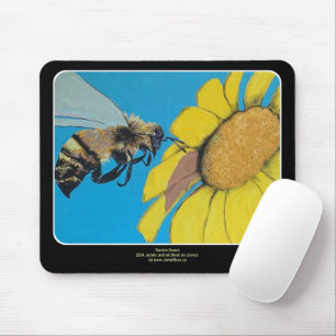 'Garden Dance' Painting on a Mouse Pad