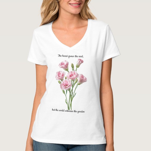 Garden Delight Bouquet of Flowers Tshirt (Front)