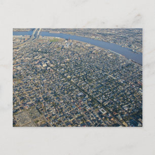 Garden District Aerial Postcard
