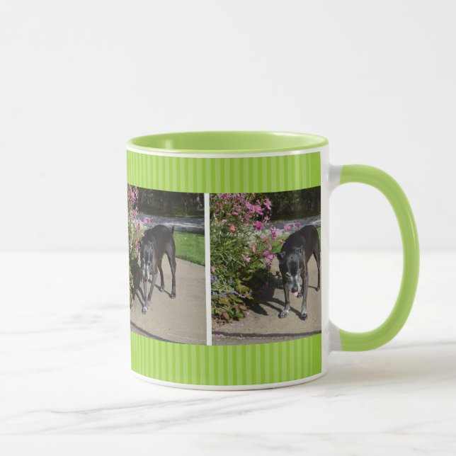 Garden Dog Mug (Right)
