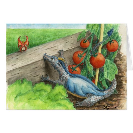 Garden Dragon Cards (Front Horizontal)