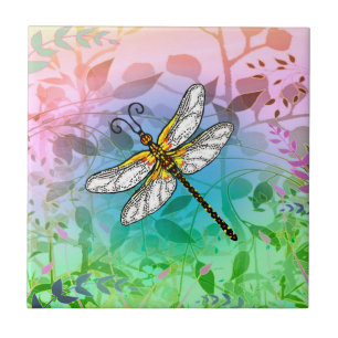 Garden Dragonfly Tile