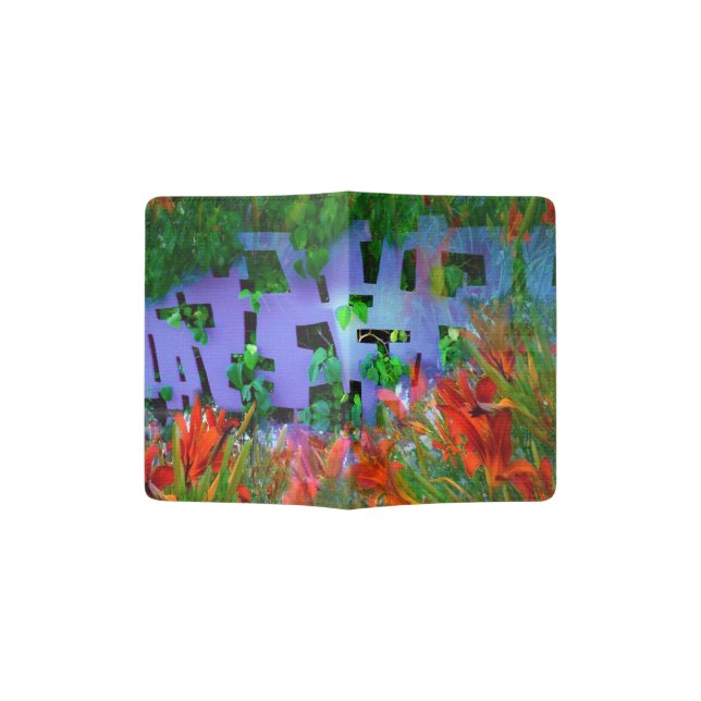 Garden Dream 2 Passport Holder (Opened)