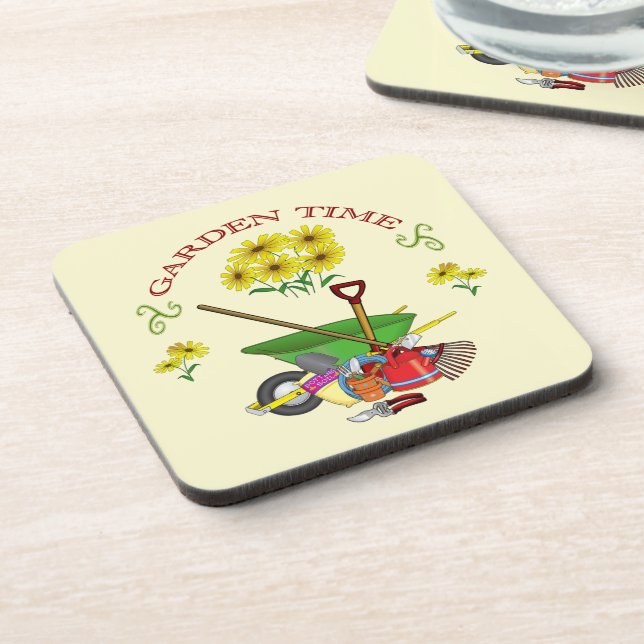 Garden Drink Coaster (Left Side)